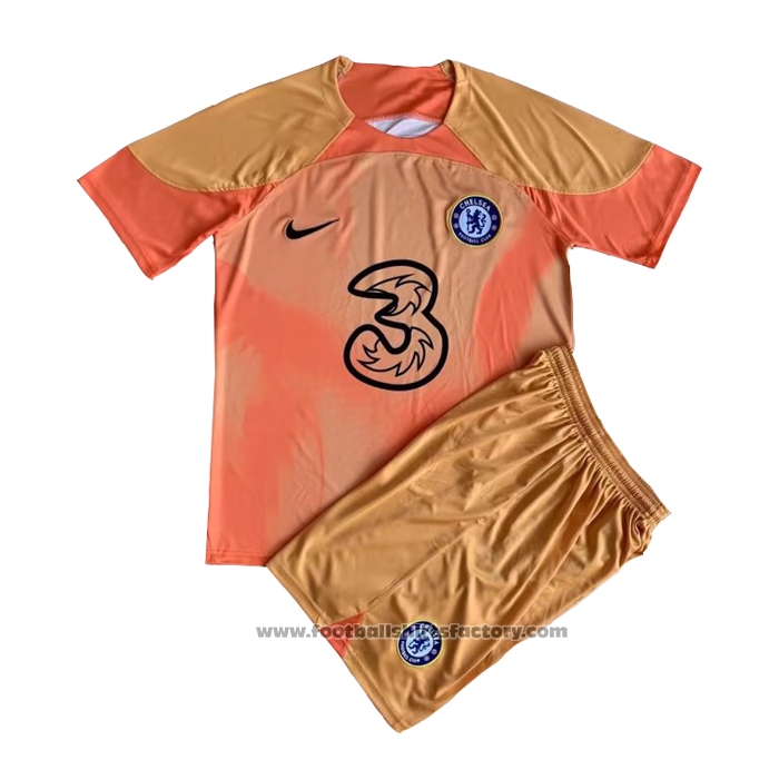 Buy Chelsea Goalkeeper Shirt Kids 20222023 at Footballshirtsfactory